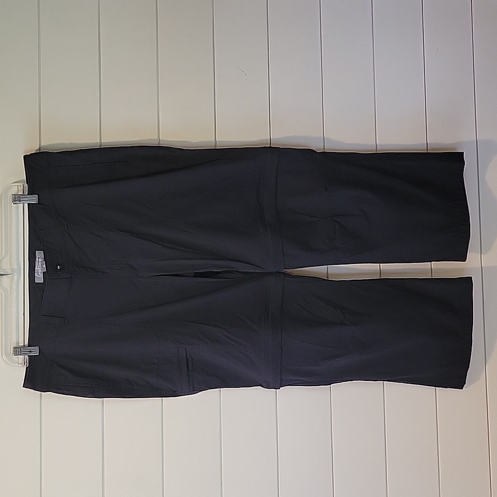 GANDER MOUNTAIN GUIDE SERIES CONVERTIBLE PANTS BLACK  16